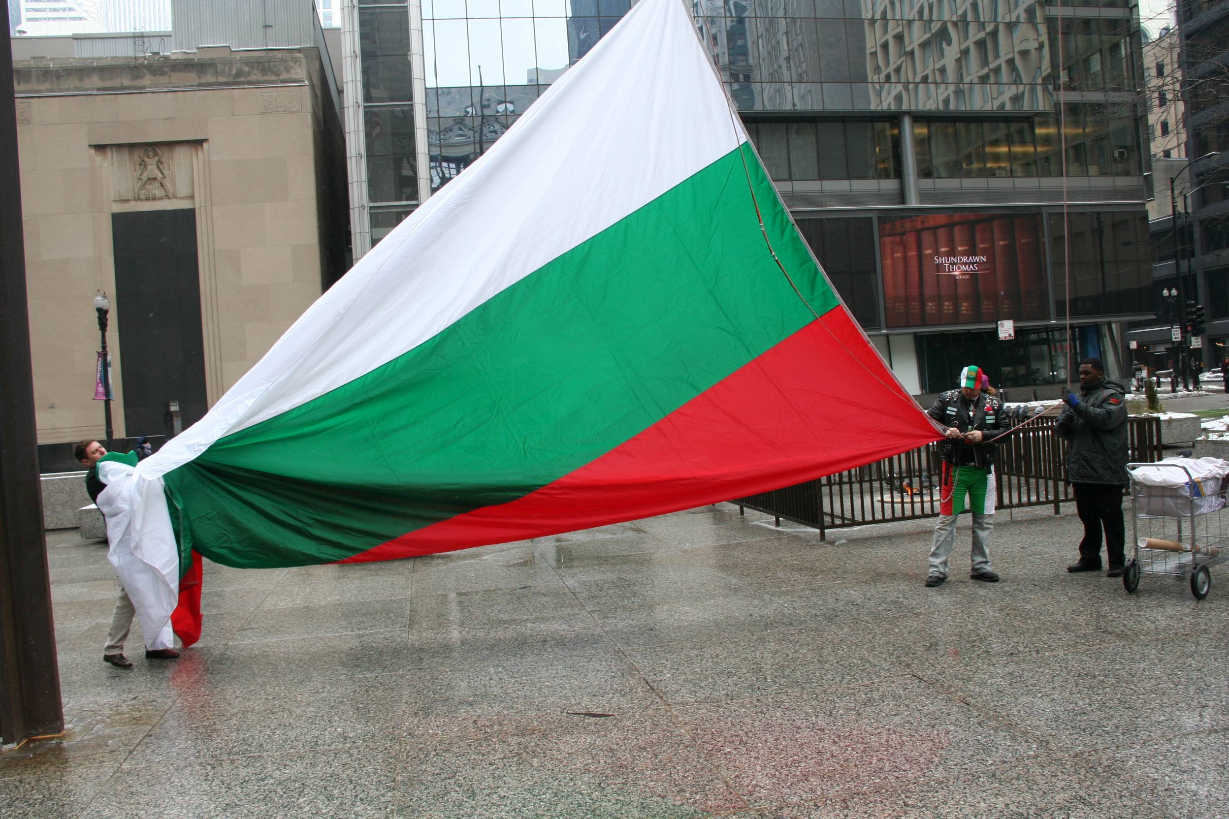 Резултат с изображение за българско знаме чикаго