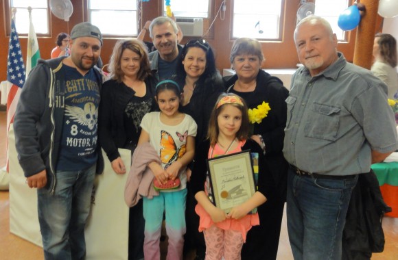 Ванеса Ковачев със семейството 