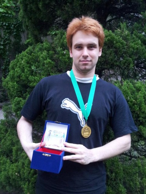 Емил Калайджиев с наградите