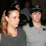 Гергана Червенкова в здание Дворца правосудия в Софии, 21 июня 2013.