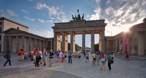 Бранденбургската врата. Снимка:Рhoto-forum.net