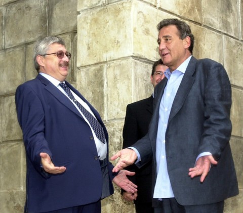Борислав Дионисиев (вдясно) е бил агент на Второ главно управление на ДСАвтор: Живко Ангелов 
