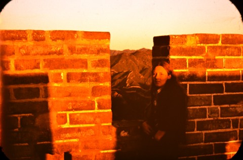 Мария Груева на Великата китайска стена