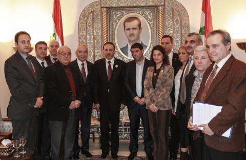 Среща с председателя на Народното събрание на Сирия