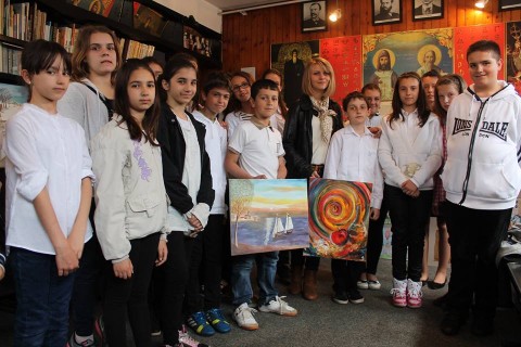 Български ученици от Босилеград