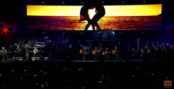 Снимка: Скрийншот от видеозапис на концерта