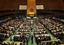 Залата, в която се провеждат сесиите на Общото събрание на ООН