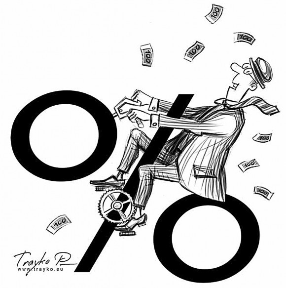 Карикатура: Трайко Попов