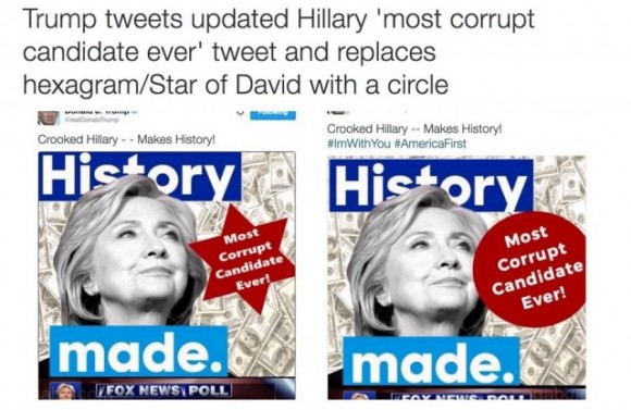 Посланието на Тръмп - преди и след корекцията