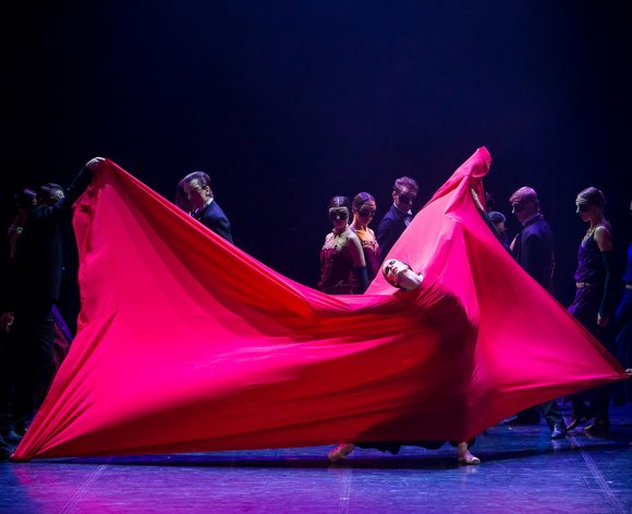 Eifman Ballet of St. Petersburg in Red Giselle, photo by Evgeny Matveev.