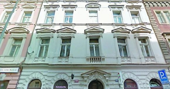 Сградата на Българския дом в Прага. Снимка: в. "Труд"