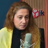 Ралица Асенова в студиото на Дарик радио. Снимка: Скрийшот от видео на Darik Plus