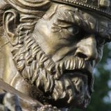 Фрагмент от паметника на цар Самуил в София